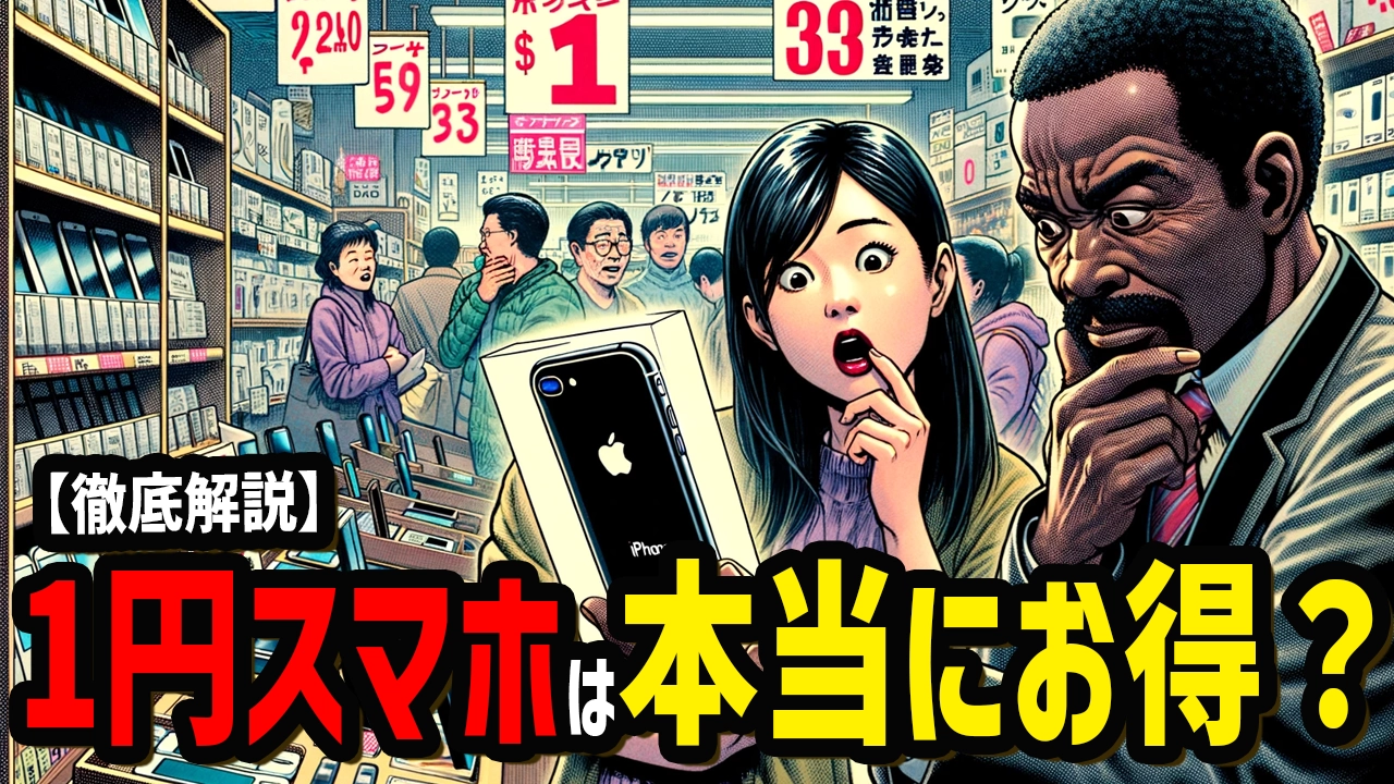 1円スマホiPhoneは本当にお得？驚きの裏側を徹底解説！
