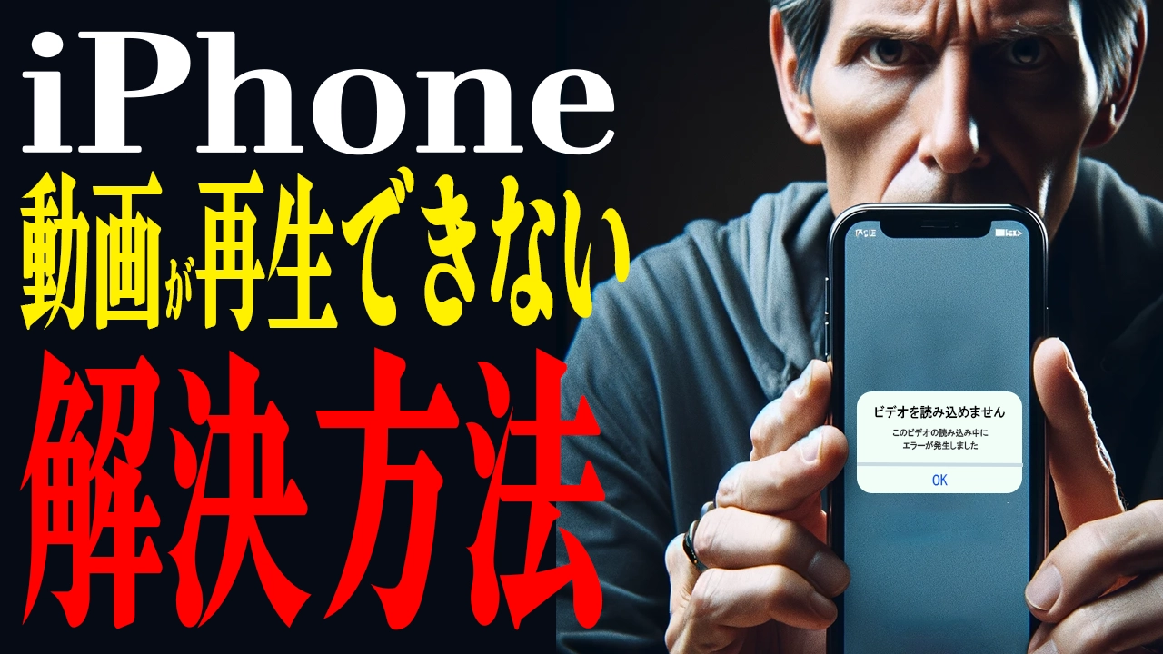 iPhoneで動画が再生できない？原因と解決策を徹底解説！